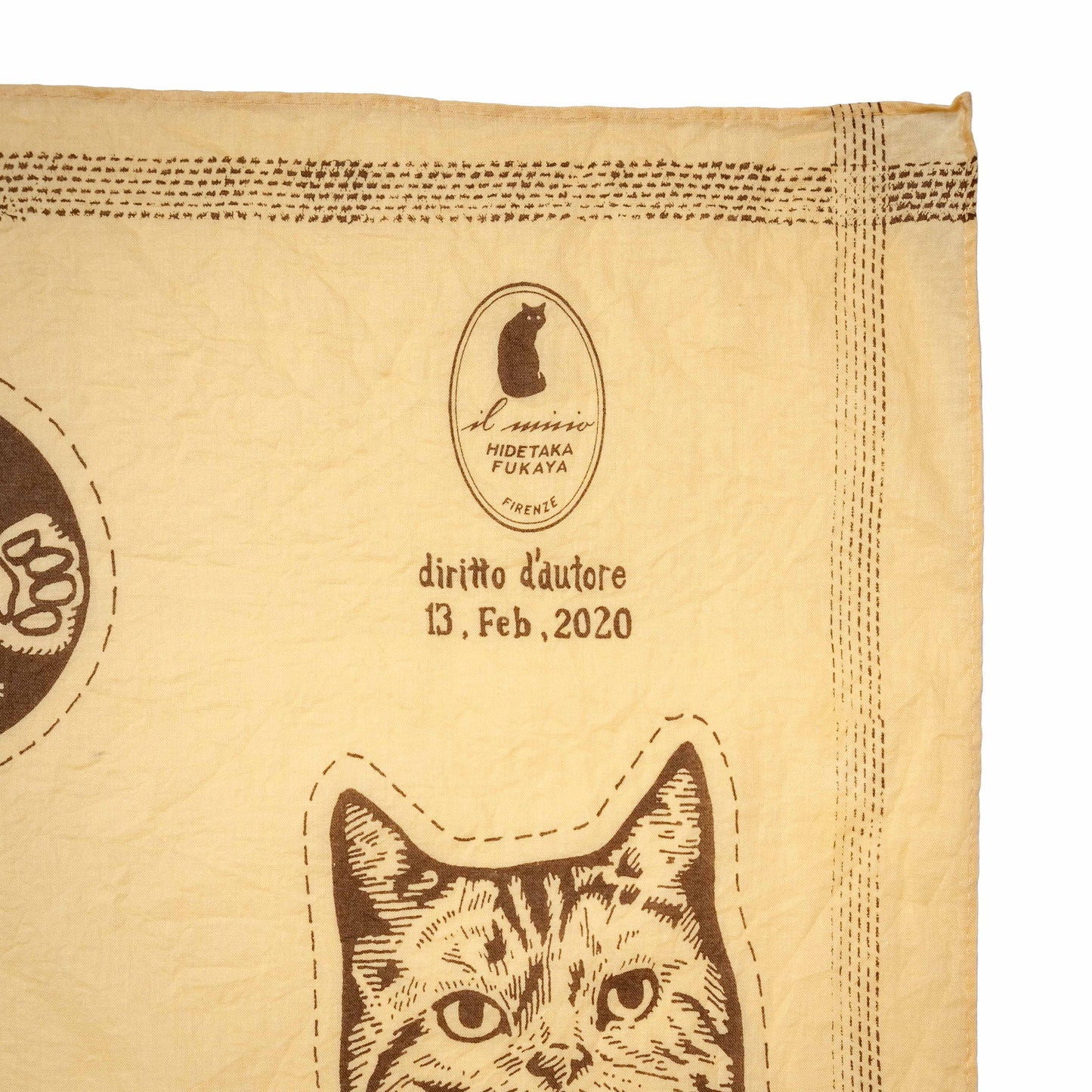 Il Micio Florence Luxury Fashion Brand Bandana Gatto Ivoy Diritto d autore