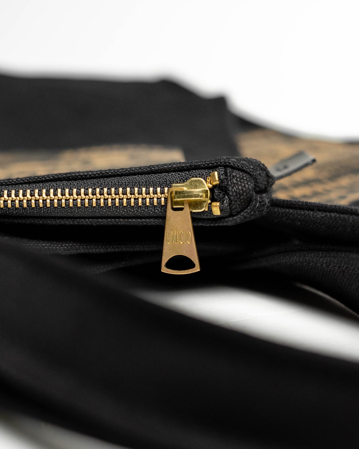 V-1/TOTE ポーチ付きバッグ/キャンバスネーラ