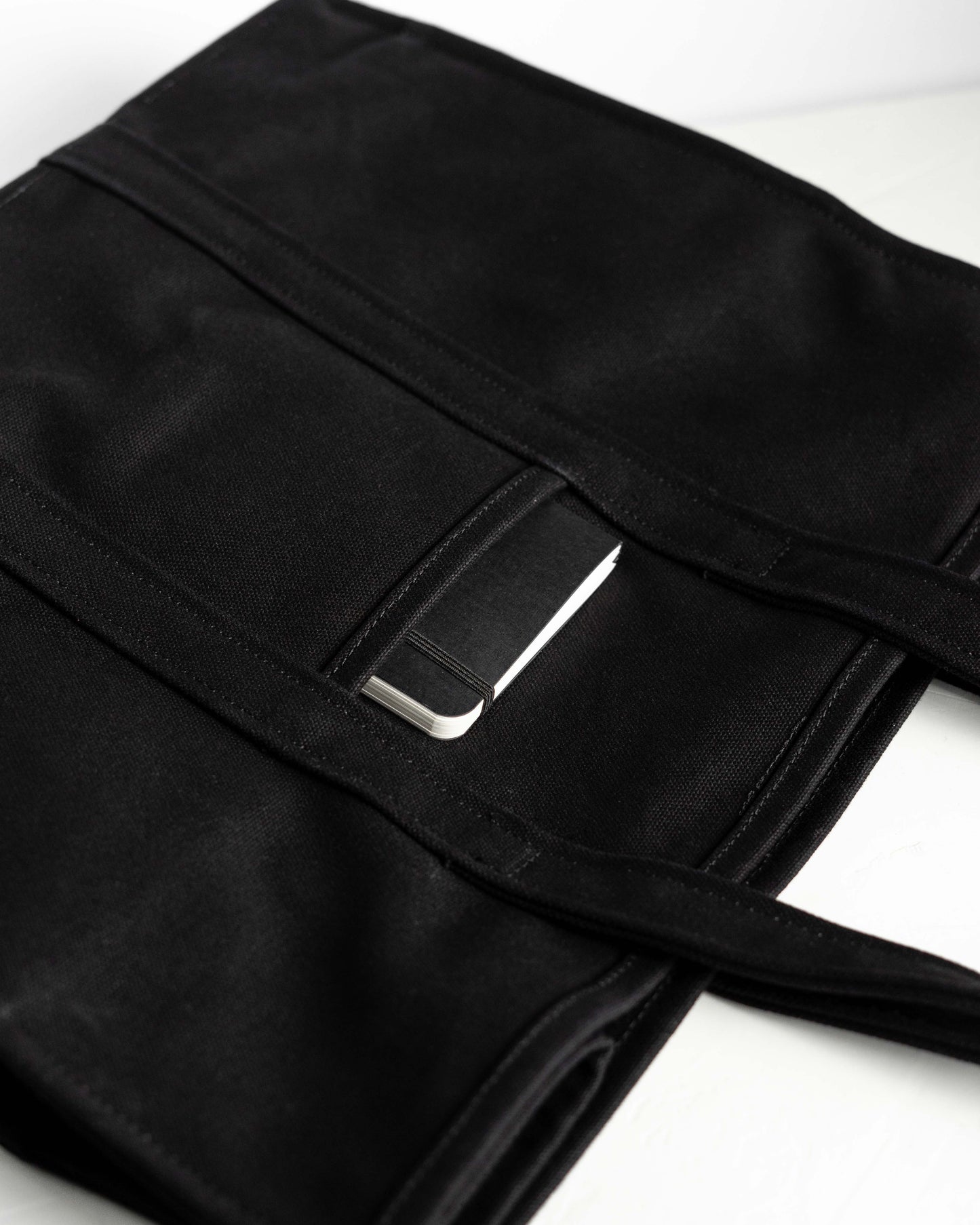 V-1/TOTE ポーチ付きバッグ/キャンバスネーラ
