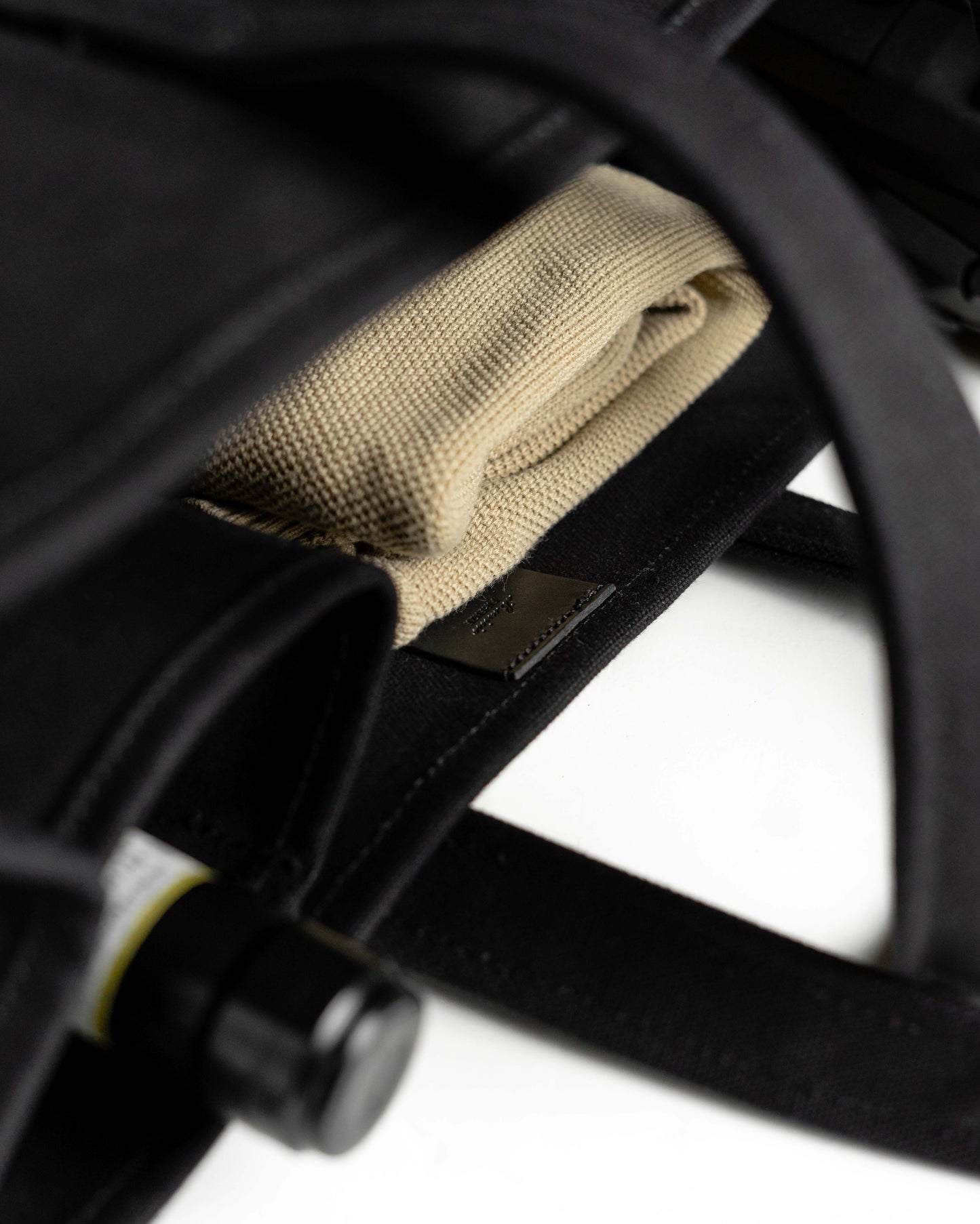 V-1/TOTE ポーチ付きバッグ/キャンバスネーラ